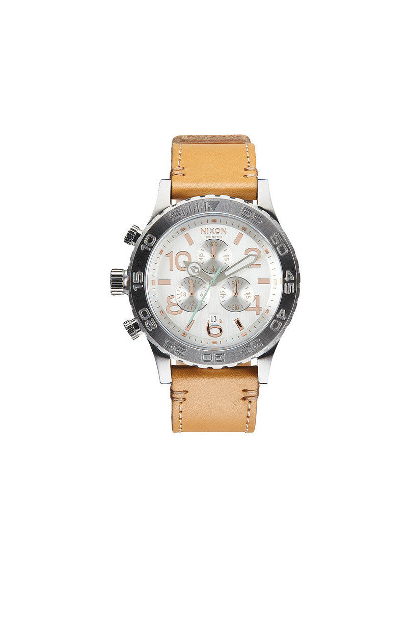 Nixon Women's 42-20 Chrono Leather Watch