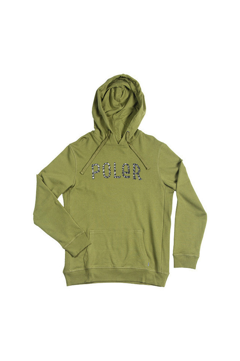 Poler Men's Furry Font Pullover Hoodie