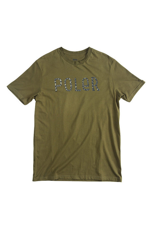 Poler Men's Furry Font T Shirt