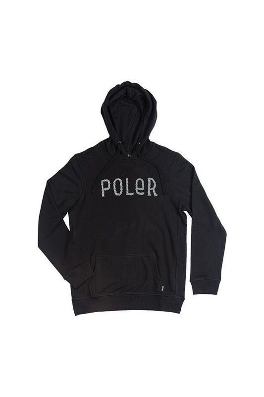 Poler Men's Furry Font Pullover Hoodie